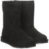 imageBEARPAW Womens Elle Short Vegan Multiple Colors  Womens Boot Classic Suede  Womens Slip On Boot  Comfortable Winter BootBlack