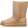 imageBEARPAW Womens Elle Short Vegan Multiple Colors  Womens Boot Classic Suede  Womens Slip On Boot  Comfortable Winter BootIced Coffee