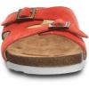 imageBEARPAW Womens Jaycee Multiple Colors  Womens Sandal  Womens Shoe  Comfortable ampamp LightweightRed Alert