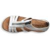 imageBEARPAW Womens Layla Multiple Colors  Womens Sandal  Womens Shoe  Comfortable ampamp LightweightWhite Metallic