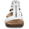 imageBEARPAW Womens Layla Multiple Colors  Womens Sandal  Womens Shoe  Comfortable ampamp LightweightWhite Metallic