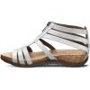 imageBEARPAW Womens Layla Multiple Colors  Womens Sandal  Womens Shoe  Comfortable ampamp LightweightWhite Metallic