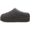 imageBEARPAW Womens Snuggle Martis Slipper  Womens Slipper  Womens Shoe  Comfortable ampamp Lightweight  Multiple Colors ampamp SizesCharcoal