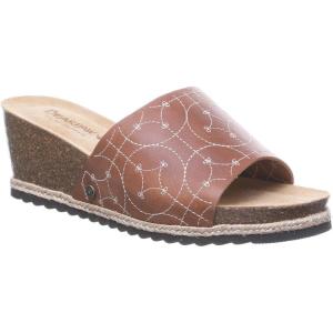 imageBEARPAW Womens Evian Multiple Colors  Womens Slide Sandal  Womens Shoe  Comfortable ampamp LightweightBrown