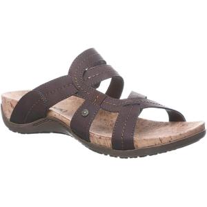 imageBEARPAW Womens Kai II Multiple Colors  Womens Slide Sandal  Womens Shoe  Comfortable ampamp LightweightDark Brown