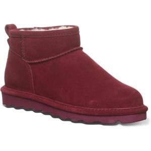 imageBEARPAW Womens Shorty Multiple Colors  Womens Ankle Boot  Womens Slip On Boot  Comfortable Winter BootChianti