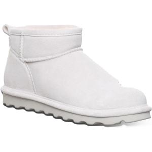 imageBEARPAW Womens Shorty Multiple Colors  Womens Ankle Boot  Womens Slip On Boot  Comfortable Winter BootLunar Rock