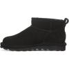imageBEARPAW Womens Shorty Wide Multiple Colors  Womens Ankle Boot  Womens Slip On Boot  Comfortable Winter BootBlack