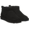 imageBEARPAW Womens Shorty Wide Multiple Colors  Womens Ankle Boot  Womens Slip On Boot  Comfortable Winter BootBlack