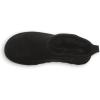 imageBEARPAW Womens Shorty Wide Multiple Colors  Womens Ankle Boot  Womens Slip On Boot  Comfortable Winter BootBlack