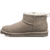 imageBEARPAW Womens Shorty Wide Multiple Colors  Womens Ankle Boot  Womens Slip On Boot  Comfortable Winter BootMushroom