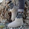 imageBEARPAW Womens Shorty Wide Multiple Colors  Womens Ankle Boot  Womens Slip On Boot  Comfortable Winter BootMushroom