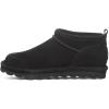 imageBEARPAW Womens Super Shorty Wide Boot  Womens Ankle Boot  Womens Slip On Boot  Comfortable Winter Boot  Multiple Colors ampamp SizesBlack