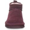 imageBEARPAW Womens Super Shorty Wide Boot  Womens Ankle Boot  Womens Slip On Boot  Comfortable Winter Boot  Multiple Colors ampamp SizesEggplant