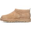 imageBEARPAW Womens Super Shorty Wide Boot  Womens Ankle Boot  Womens Slip On Boot  Comfortable Winter Boot  Multiple Colors ampamp SizesIced Coffee