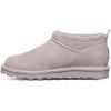 imageBEARPAW Womens Super Shorty Wide Boot  Womens Ankle Boot  Womens Slip On Boot  Comfortable Winter Boot  Multiple Colors ampamp SizesMushroom