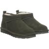 imageBEARPAW Womens Super Shorty Wide Boot  Womens Ankle Boot  Womens Slip On Boot  Comfortable Winter Boot  Multiple Colors ampamp SizesSeaweed