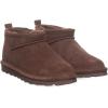 imageBEARPAW Womens Super Shorty Wide Boot  Womens Ankle Boot  Womens Slip On Boot  Comfortable Winter Boot  Multiple Colors ampamp SizesWalnut
