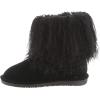 imageBEARPAW Womens Boo Multiple Colors  Womens Boot Classic Suede  Womens Slip On Boot  Comfortable Winter BootBlack