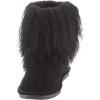 imageBEARPAW Womens Boo Multiple Colors  Womens Boot Classic Suede  Womens Slip On Boot  Comfortable Winter BootBlack