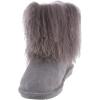 imageBEARPAW Womens Boo Multiple Colors  Womens Boot Classic Suede  Womens Slip On Boot  Comfortable Winter BootCharcoal
