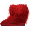 imageBEARPAW Womens Boo Multiple Colors  Womens Boot Classic Suede  Womens Slip On Boot  Comfortable Winter BootRed