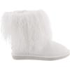 imageBEARPAW Womens Boo Multiple Colors  Womens Boot Classic Suede  Womens Slip On Boot  Comfortable Winter BootWhite