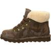 imageBEARPAW Womens Marta Exotic Earth Camo  Womens Ankle Boot  Womens Slip On Boot  Comfortable Winter BootEarth Camo
