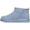 imageBEARPAW Womens Shorty Vegan Boot  Womens Ankle Boot  Womens Slip On Boot  Comfortable Winter BootDenim Blue