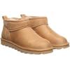 imageBEARPAW Womens Shorty Vegan Boot  Womens Ankle Boot  Womens Slip On Boot  Comfortable Winter BootIced Coffee