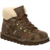 imageBEARPAW Womens Marta Exotic Earth Camo  Womens Ankle Boot  Womens Slip On Boot  Comfortable Winter BootEarth Camo