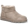 imageBEARPAW Womens Shorty Vegan Boot  Womens Ankle Boot  Womens Slip On Boot  Comfortable Winter BootMushroom