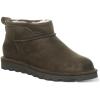 imageBEARPAW Womens Shorty Vegan Boot  Womens Ankle Boot  Womens Slip On Boot  Comfortable Winter BootSeaweed