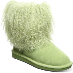 imageBEARPAW Womens Boo Multiple Colors  Womens Boot Classic Suede  Womens Slip On Boot  Comfortable Winter BootGreen