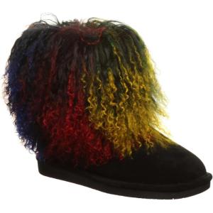 imageBEARPAW Womens Boo Multiple Colors  Womens Boot Classic Suede  Womens Slip On Boot  Comfortable Winter BootRasta