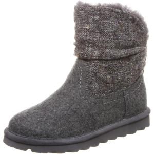 imageBEARPAW Womens Virginia Multiple Colors  Womens Boot Classic Suede  Womens Slip On Boot  Comfortable Winter BootGrey