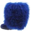 imageBEARPAW Womens Boetis Multiple Colors  Womens Boot Natural Fur  Womens Slip On Boot  Comfortable Winter BootCobalt Blue
