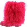 imageBEARPAW Womens Boetis Multiple Colors  Womens Boot Natural Fur  Womens Slip On Boot  Comfortable Winter BootElectric Pink