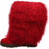 imageBEARPAW Womens Boetis Multiple Colors  Womens Boot Natural Fur  Womens Slip On Boot  Comfortable Winter BootRed