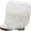 imageBEARPAW Womens Boetis Multiple Colors  Womens Boot Natural Fur  Womens Slip On Boot  Comfortable Winter BootWhite