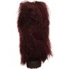 imageBEARPAW Womens Boetis Multiple Colors  Womens Boot Natural Fur  Womens Slip On Boot  Comfortable Winter BootWine