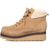 imageBEARPAW Womens Retro Quinn Boot Multiple Colors ampamp Sizes  Womens Boot Classic Suede  Womens Boots  Lightweight LaceUp BootIced Coffee
