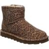 imageBEARPAW Womens Aleesa Exotic Multiple Colors  Womens Ankle Boot  Womens Slip On Boot  Comfortable Winter BootLeopard