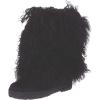 imageBEARPAW Womens Boetis Multiple Colors  Womens Boot Natural Fur  Womens Slip On Boot  Comfortable Winter BootBlack