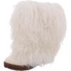 imageBEARPAW Womens Boetis Multiple Colors  Womens Boot Natural Fur  Womens Slip On Boot  Comfortable Winter BootWhite