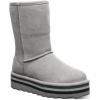 imageBEARPAW Womens Retro Elle Multiple Colors  Womens Boot Classic Suede  Womens Slip On Boot  Comfortable Winter BootGrey