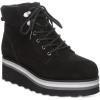 imageBEARPAW Womens Retro Quinn Boot Multiple Colors ampamp Sizes Womens Boot Classic Suede Womens Boots Lightweight LaceUp BootBlack