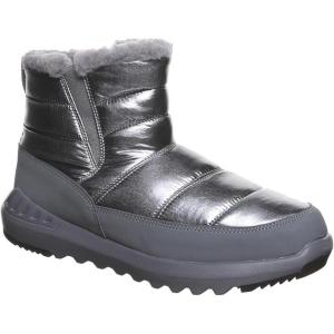 imageBEARPAW Womens Puffy Multiple Colors  Womens Boot Sporty Nylon  Womens Slip On Boot  Comfortable Winter BootPewter