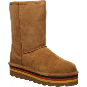imageBEARPAW Womens Retro Elle Multiple Colors  Womens Boot Classic Suede  Womens Slip On Boot  Comfortable Winter BootHickory