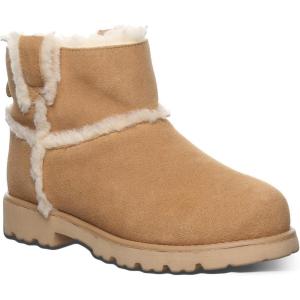 imageBEARPAW Womens Willow Boot  Womens Boot Classic Suede  Womens Slip On Boot  Comfortable Winter BootIced Coffee